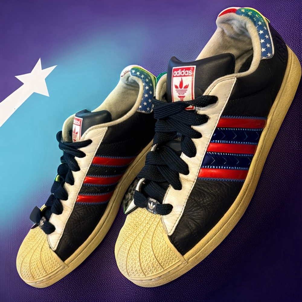Adidas Superstar - special limited USA edition for the 2008 Beijing Olympics